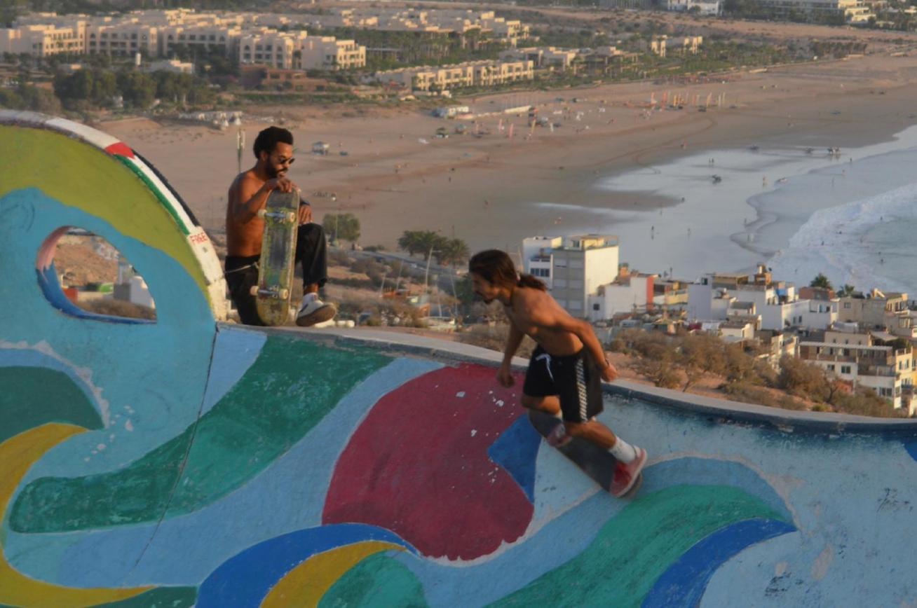 بيت شباب Sunset Surfhouse Morocco Tamraght المظهر الخارجي الصورة